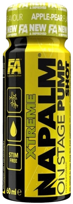 FA Napalm On Stage PUMP shot 60 ml - jablko/ hruška