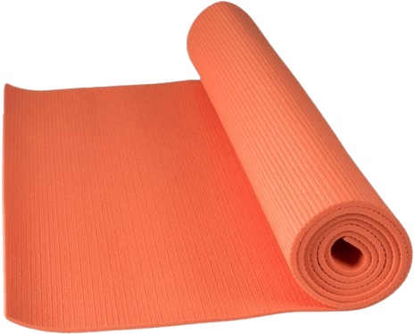 Power System Podložka na jógu YOGA MAT - oranžová