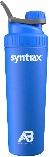 Syntrax Láhev Aerobottle Nerezová 900 ml - modrá