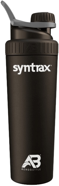 Syntrax Láhev Aerobottle Nerezová 900 ml - černá