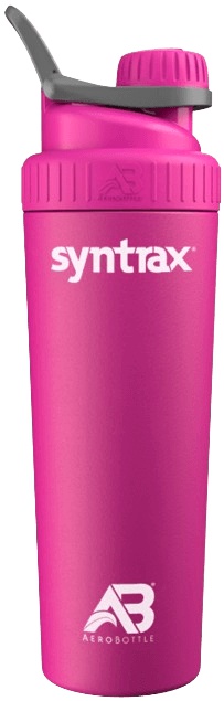 Syntrax Láhev Aerobottle Nerezová 900 ml - růžová