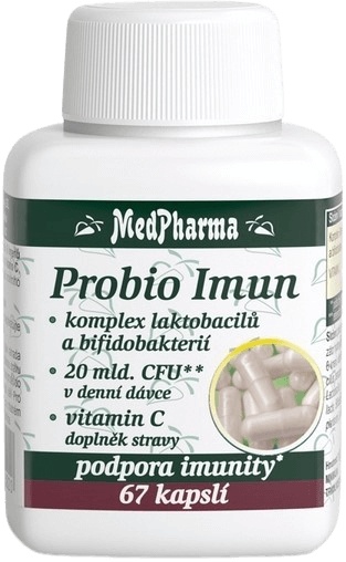 MedPharma Probio Imun (komplex laktobacilů a bifidobakterií) 67 kapslí
