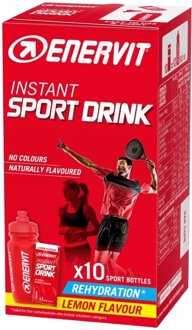 Enervit Sport drink 10x16 g - citrón
