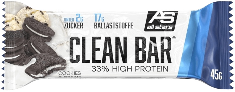 All Stars Clean Bar 45 g - cookies cream