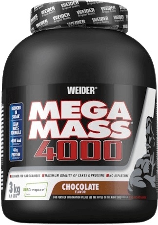 Weider Giant Mega Mass 4000 3 kg - vanilka