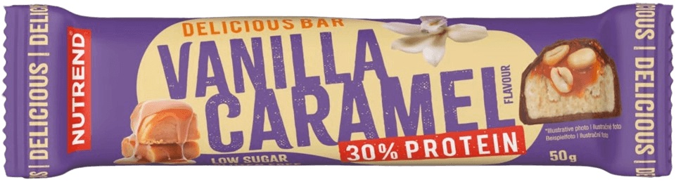 Nutrend Delicious Bar 50 g - vanilka/karamel