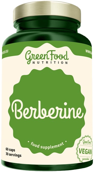 GreenFood Berberine 60 kapslí