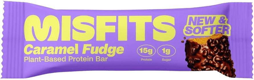 Misfits Vegan Protein Bar Soft 50 g - caramel