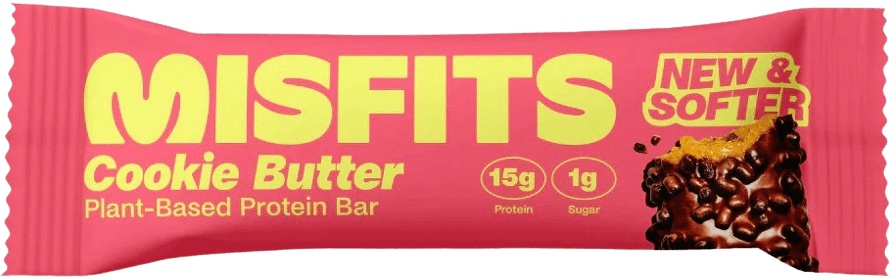 Misfits Vegan Protein Bar Soft 50 g - cookie butter