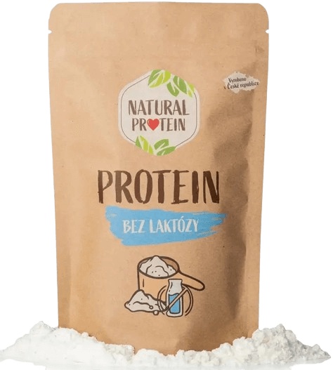 Natural Protein Bezlaktózový protein 350 g - banán