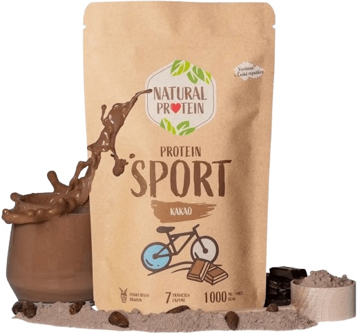 Natural Protein Sport 350 g - kakao