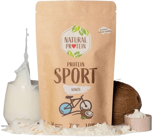Natural Protein Sport 350 g - kokos