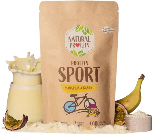 Natural Protein Sport 350 g - marakuja/ banán