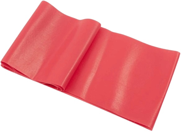 Yate MSD-BAND Posilovací guma latex free 2.0 m - střední červený