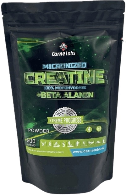 Carne Labs Creatine + Beta Alanine prášek 500 g