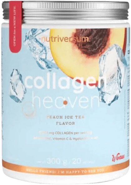 Nutriversum Collagen Heaven (Kolagen) 300 g - broskvový ledový čaj