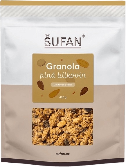 Šufan Granola 420 g - plná bílkovin (limitovaná edice)