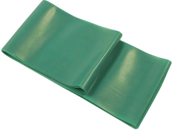 Yate MSD-BAND Posilovací guma latex free 2.0 m - tuhý zelený