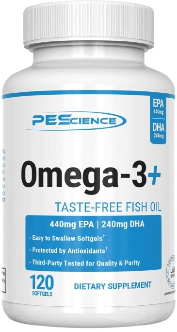 PEScience Omega 3+ 120 kapslí