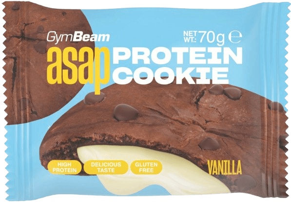 GymBeam ASAP Protein Cookie 70 g - vanilka