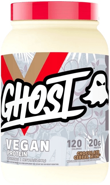 Ghost Vegan Protein 28 servings - peanut butter cereal milk