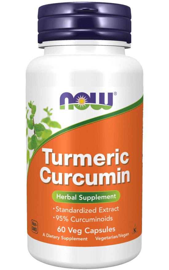 Now Foods Curcumin (Kurkumin) 665 mg 60 kapslí
