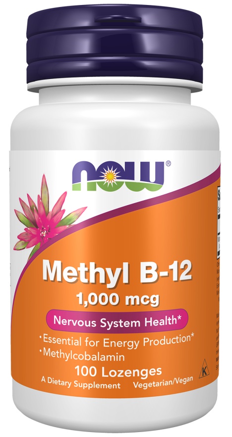 Now Foods Methyl B-12 1000 mcg 100 tablet
