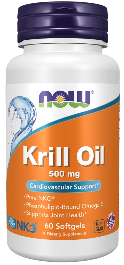 Now Foods Krill Oil Neptune 500 mg 60 kapslí