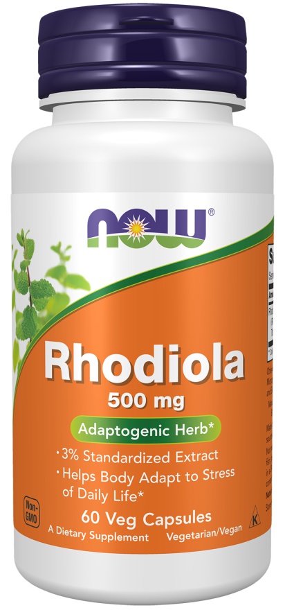 Now Foods Rhodiola Rosea 60 kapslí