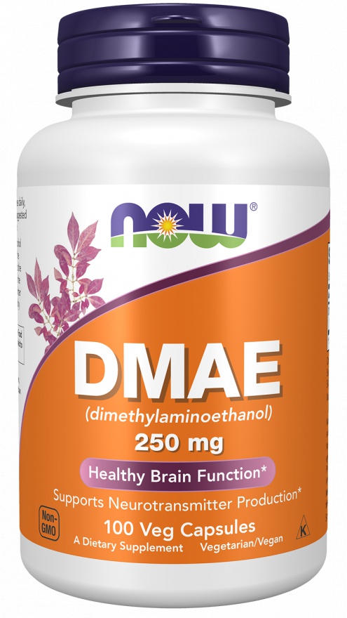 Now Foods DMAE 250mg 100 kapslí