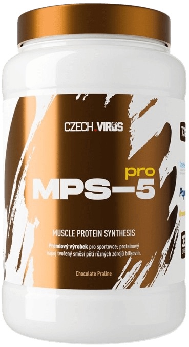 Czech Virus Vícesložkový protein MPS-5 PRO 1000 g - Chocolate praline