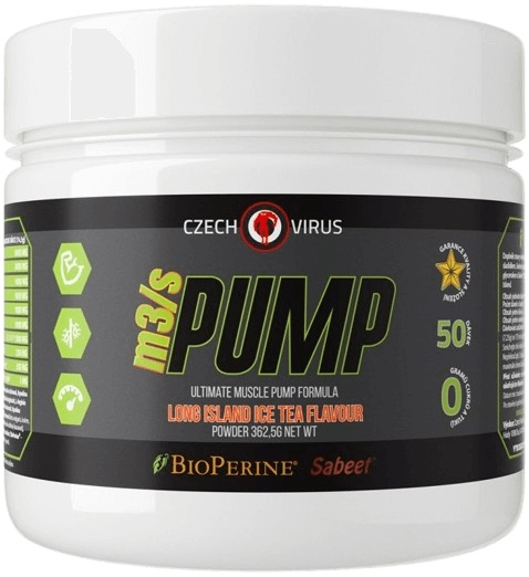 Czech Virus M3/S PUMP 362,5 g Příchuť: Long Island Ice Tea