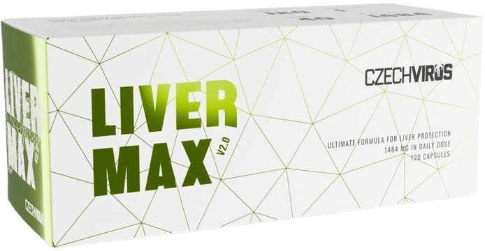 Czech Virus Liver MAX V2.0 120 kapslí 