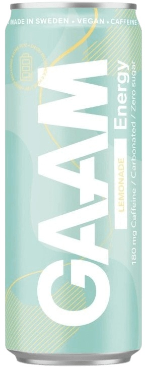 GAAM Energetický Nápoj 330 ml - citronáda