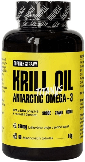 Titánus Krill oil 60 kapslí