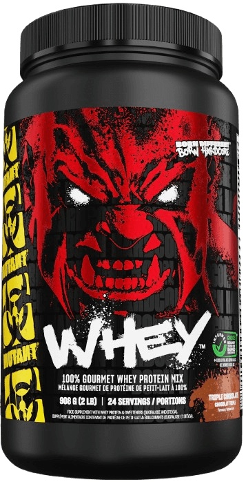 PVL Mutant Whey Protein, 908 g Příchuť: Trojitá čokoláda Expirace 31/05/25