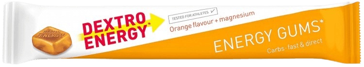 Dextro Energy Energy Gums 45 g - pomeranč + hořčík