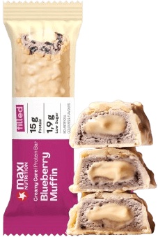 Maxi Nutrition Creamy Core Protein Bar 45 g - borůvkový muffin