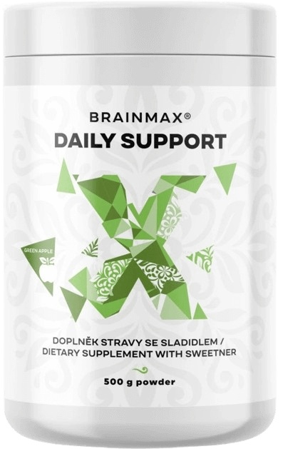 BrainMax Daily Support 500 g - zelené jablko