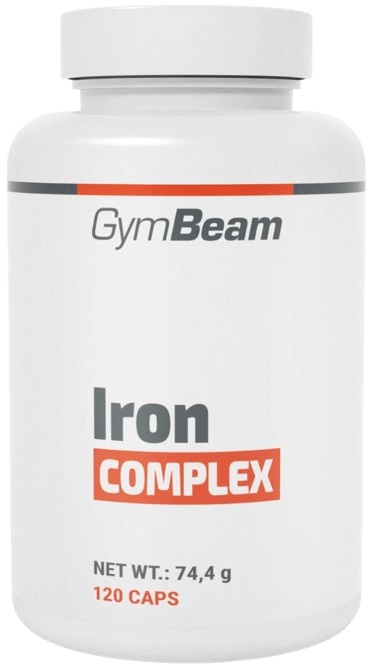 GymBeam Iron Complex (železo) 120 kapslí