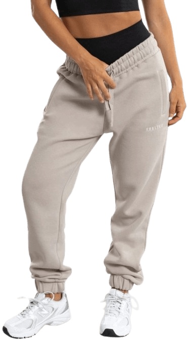 Exalted Dámské tepláky Comfy-Nest béžová - XS