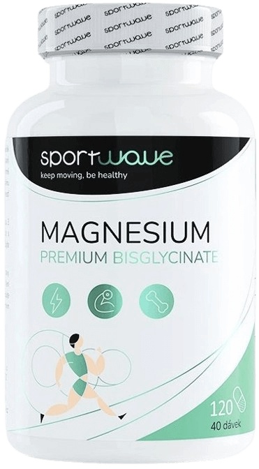Sportwave MAGNESIUM PREMIUM CHELATE 120 kapslí