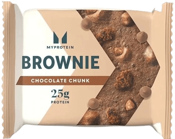 MyProtein Protein Brownie 75 g Příchuť: Chocolate Chunk