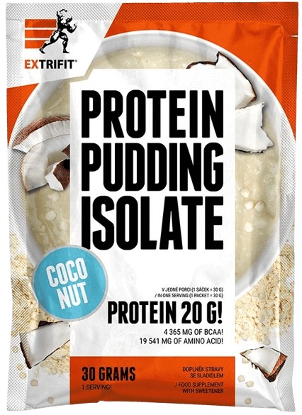 Extrifit Protein Pudding Isolate 30 g - kokos