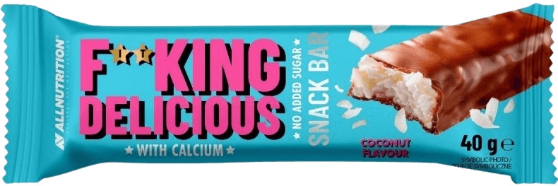 All Nutrition AllNutrition F**king Delicious Snack Bar 40 g - kokos