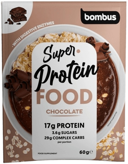 Bombus SUPER PROTEIN FOOD 60 g - čokoláda