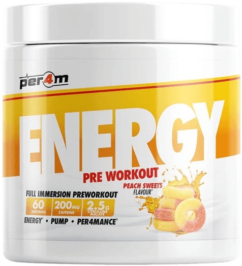 Per4m Energy Pre-Workout 390 g - Peach Sweets