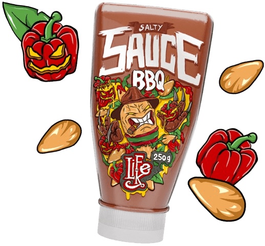 Lifelike Salty SAUCE 250 g - BBQ