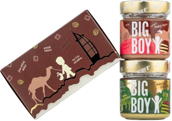 BIG BOY® 2-pack Dubajský luxus 370g