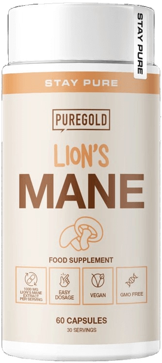 PureGold Lion's Mane 60 kapslí